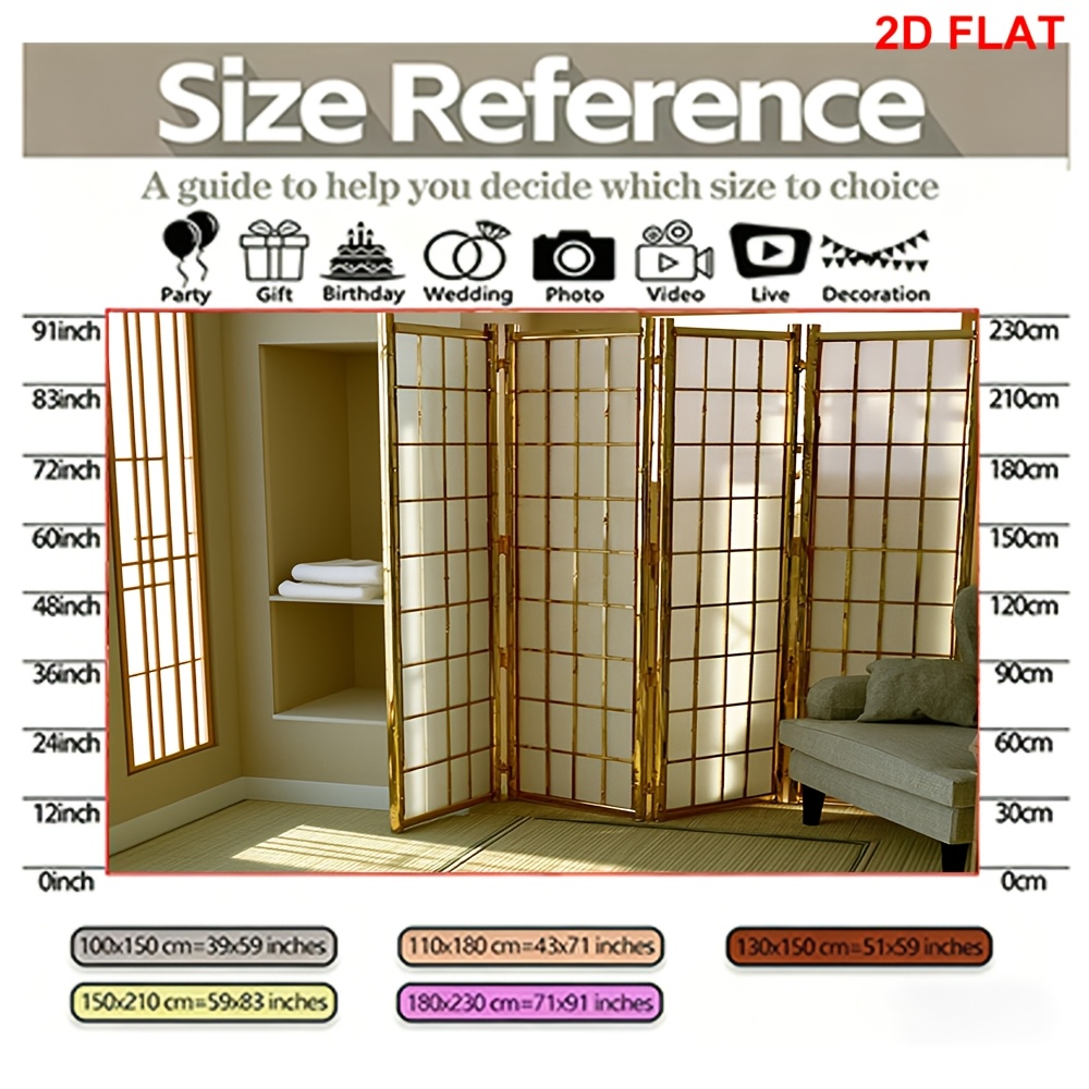 Decorative Japanese Shoji Room - огляд і ціна Shoji Screen Divider