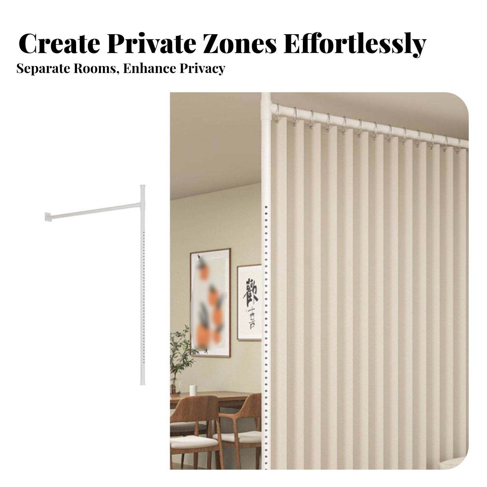 No-Drillstanding Partition Sty - огляд і ціна Shoji Screen Divider