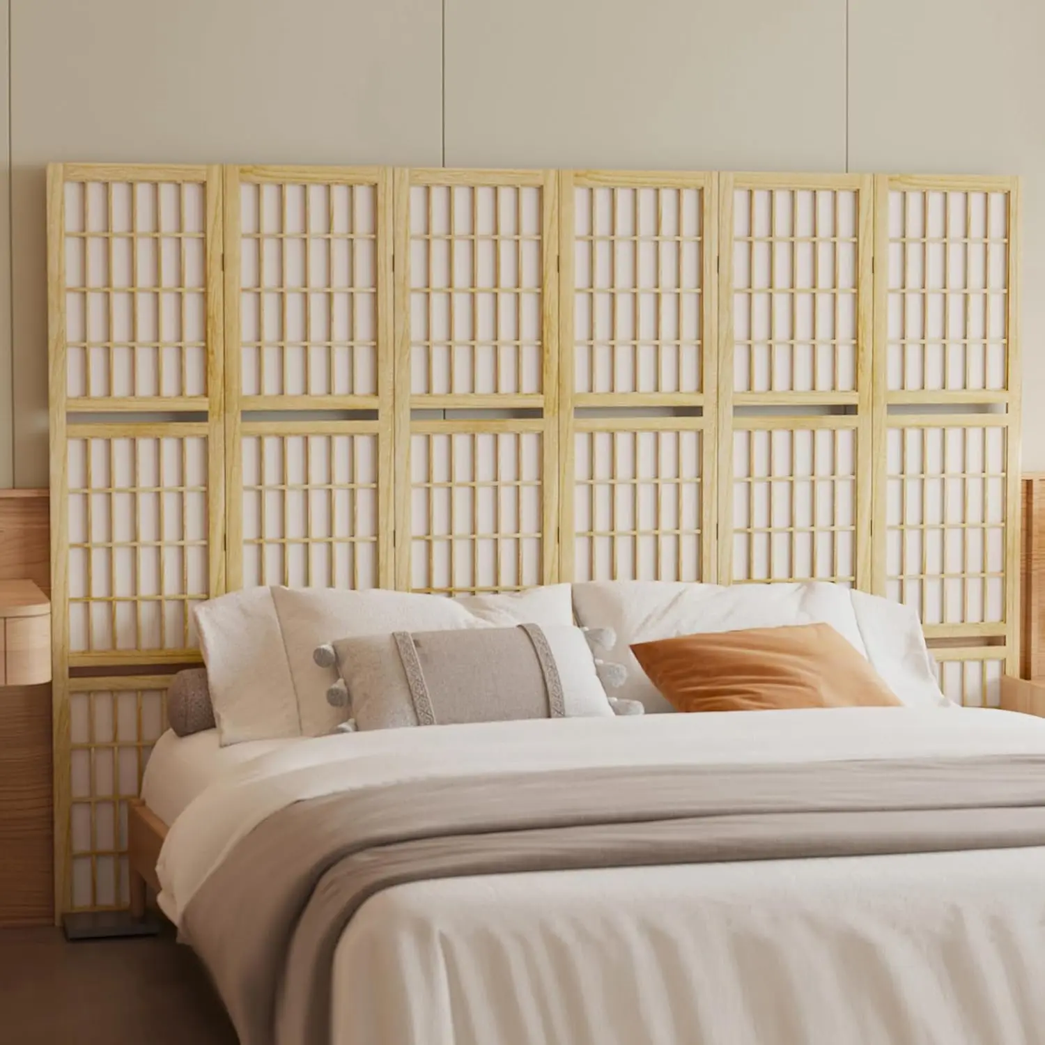 Room Divider with Shelves, 66. - огляд і ціна Shoji Screen Divider